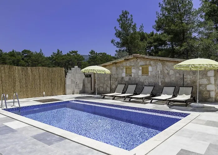 Stone House W Pool And Garden In Kas Villa Kasaba  photo